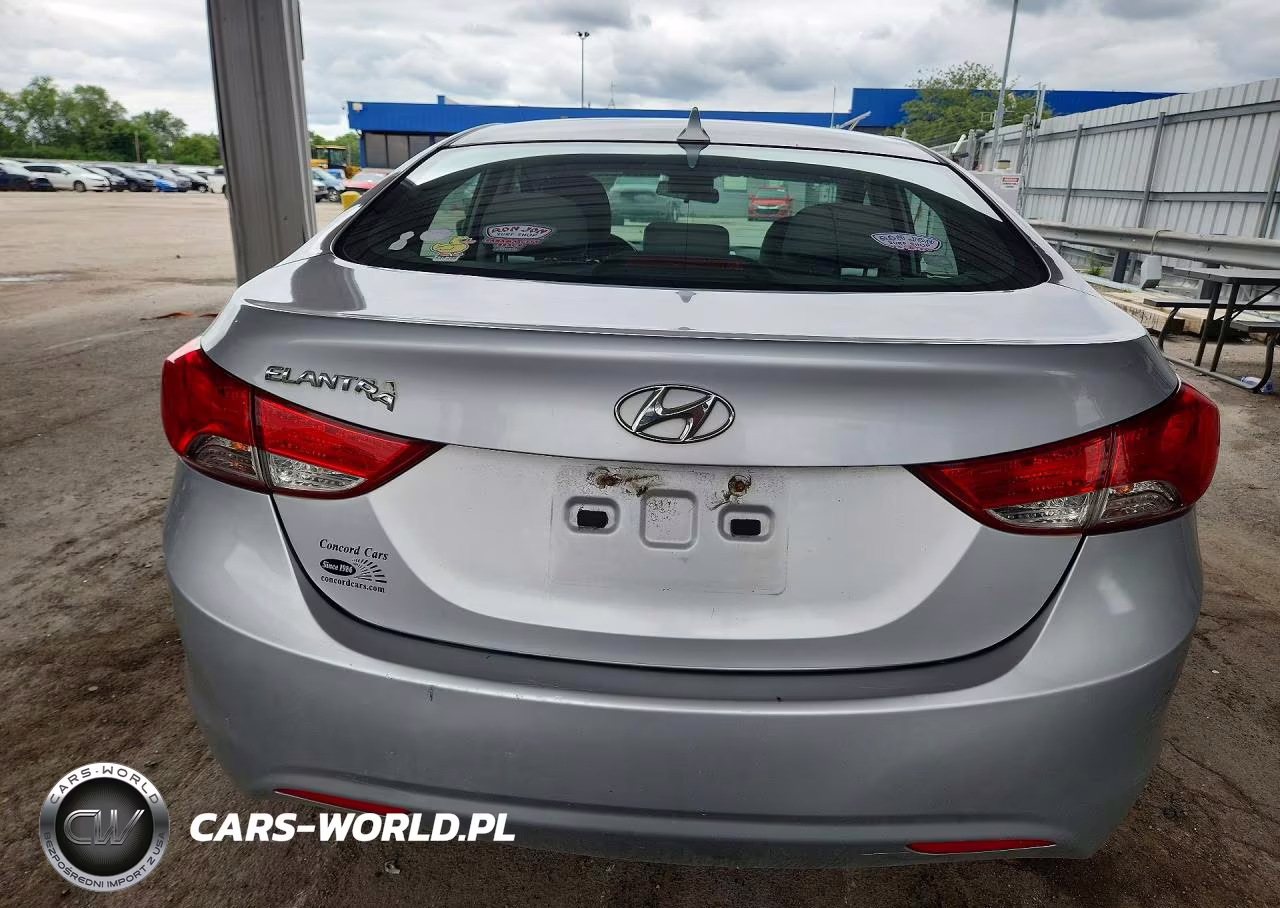 2013 Hyundai Elantra Gls VIN:5NPDH4AE0DH377206 - 6