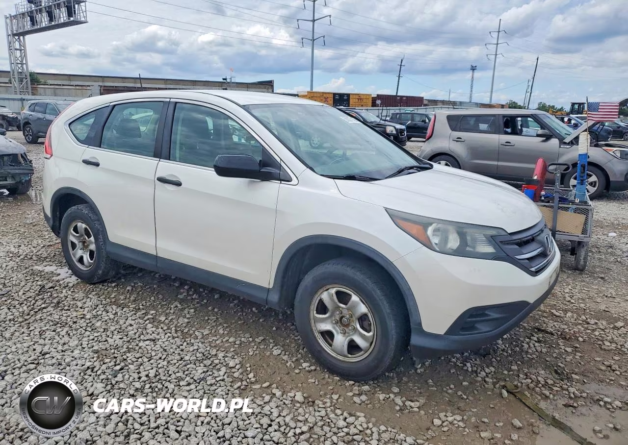 2013 Honda Cr-V Lx VIN:5J6RM4H32DL060412 - 4