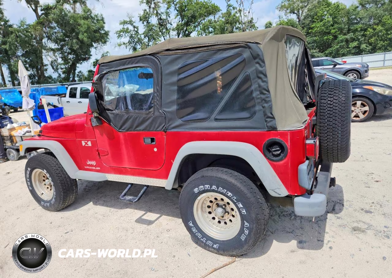 2004 Jeep Wrangler X VIN:1J4FA39S84P789244 - 2