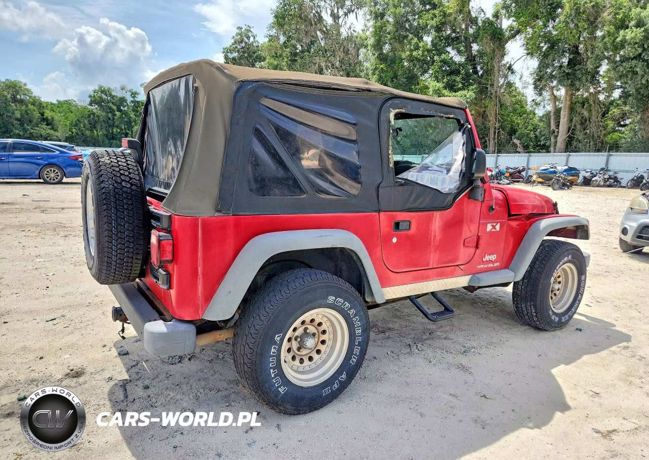 2004 Jeep Wrangler X VIN:1J4FA39S84P789244 - 3