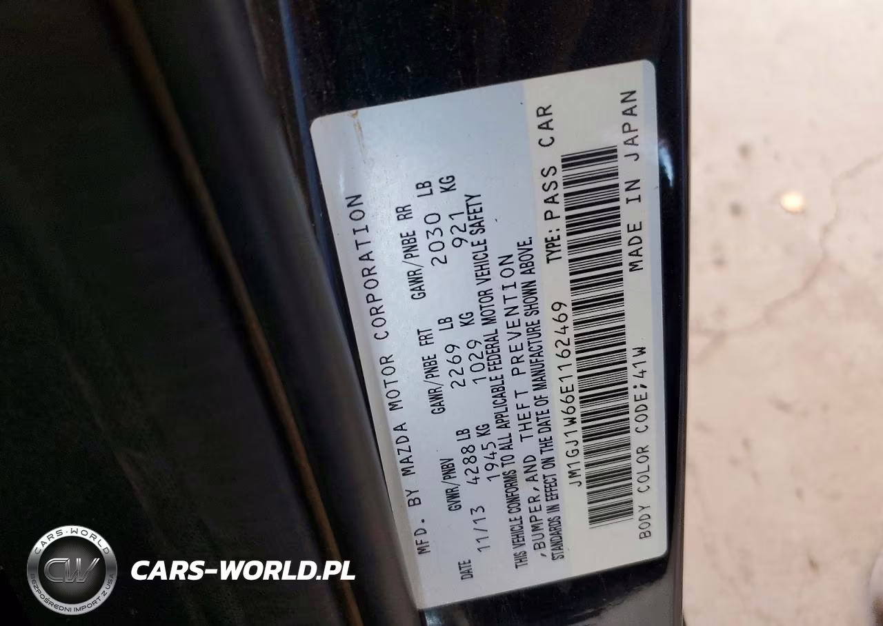 2014 Mazda 6 Grand Touring VIN:JM1GJ1W66E1162469 - 13