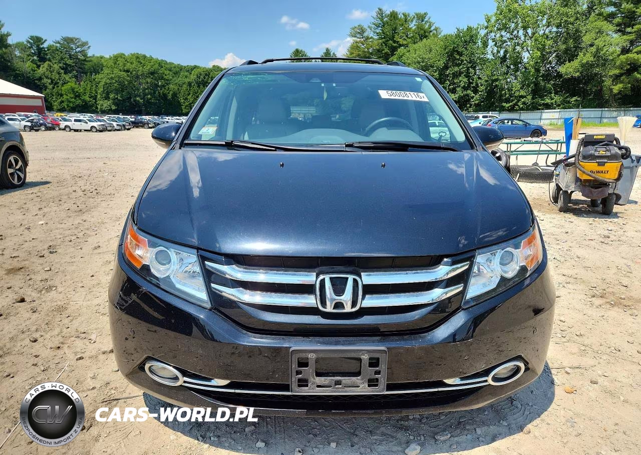2014 Honda Odyssey Touring VIN:5FNRL5H93EB028656 - 5