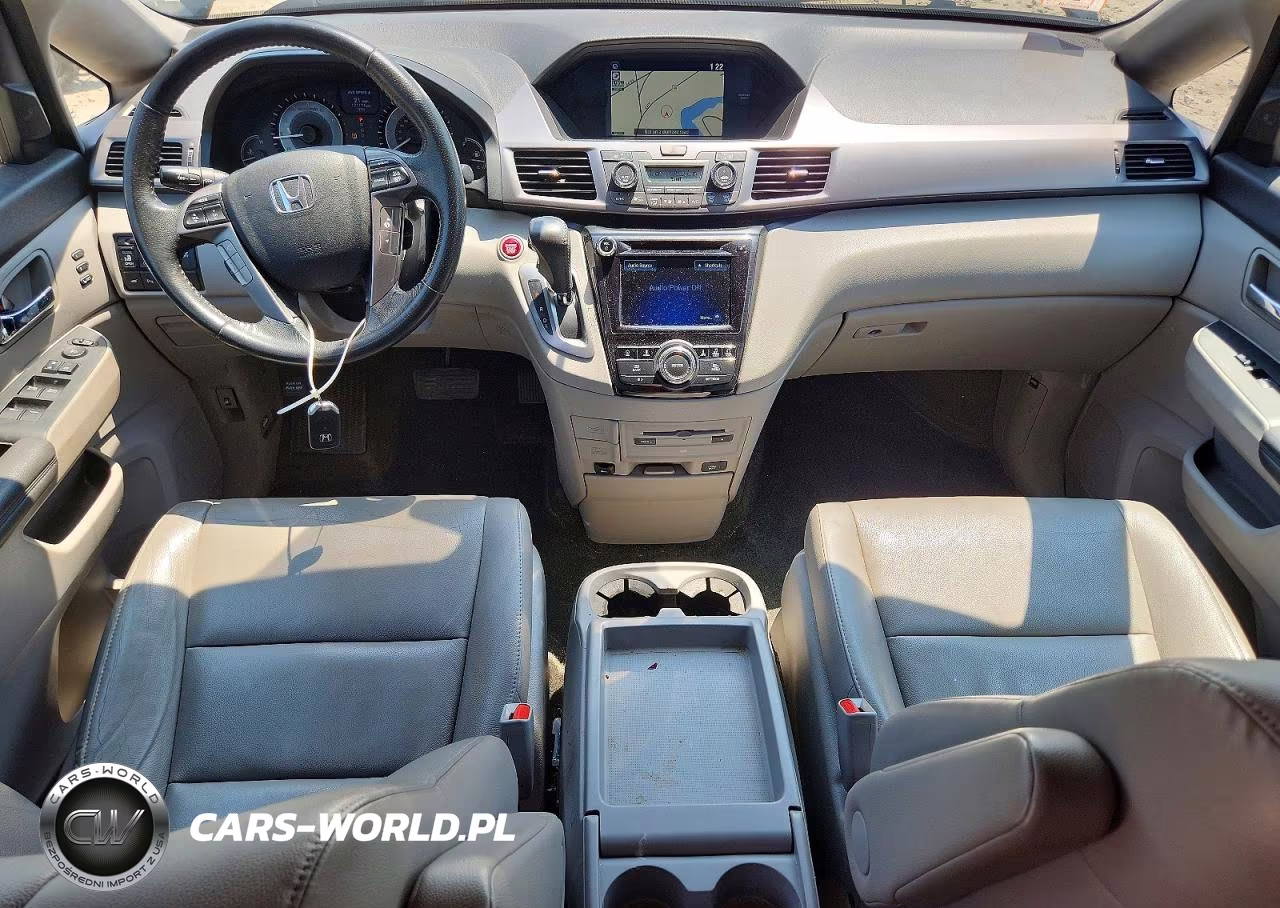 2014 Honda Odyssey Touring VIN:5FNRL5H93EB028656 - 8