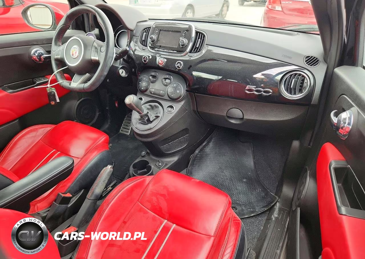 2017 Fiat 500 Abarth VIN:3C3CFFFHXHT604217 - 8