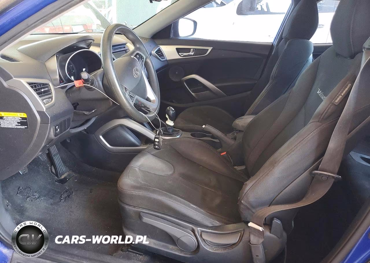 2012 Hyundai Veloster Base VIN:KMHTC6AD8CU082559 - 7