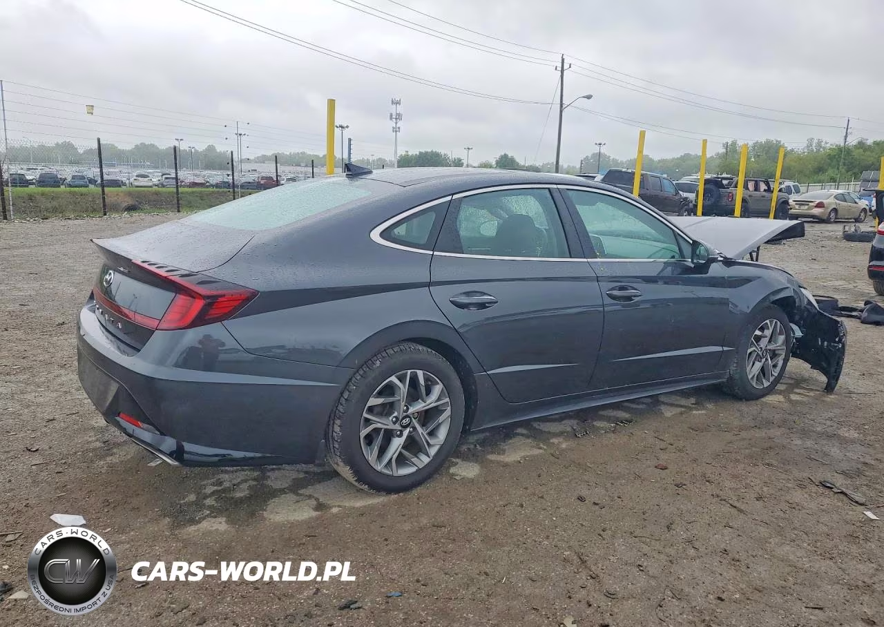 2021 Hyundai Sonata Sel VIN:5NPEF4JA0MH086597 - 3