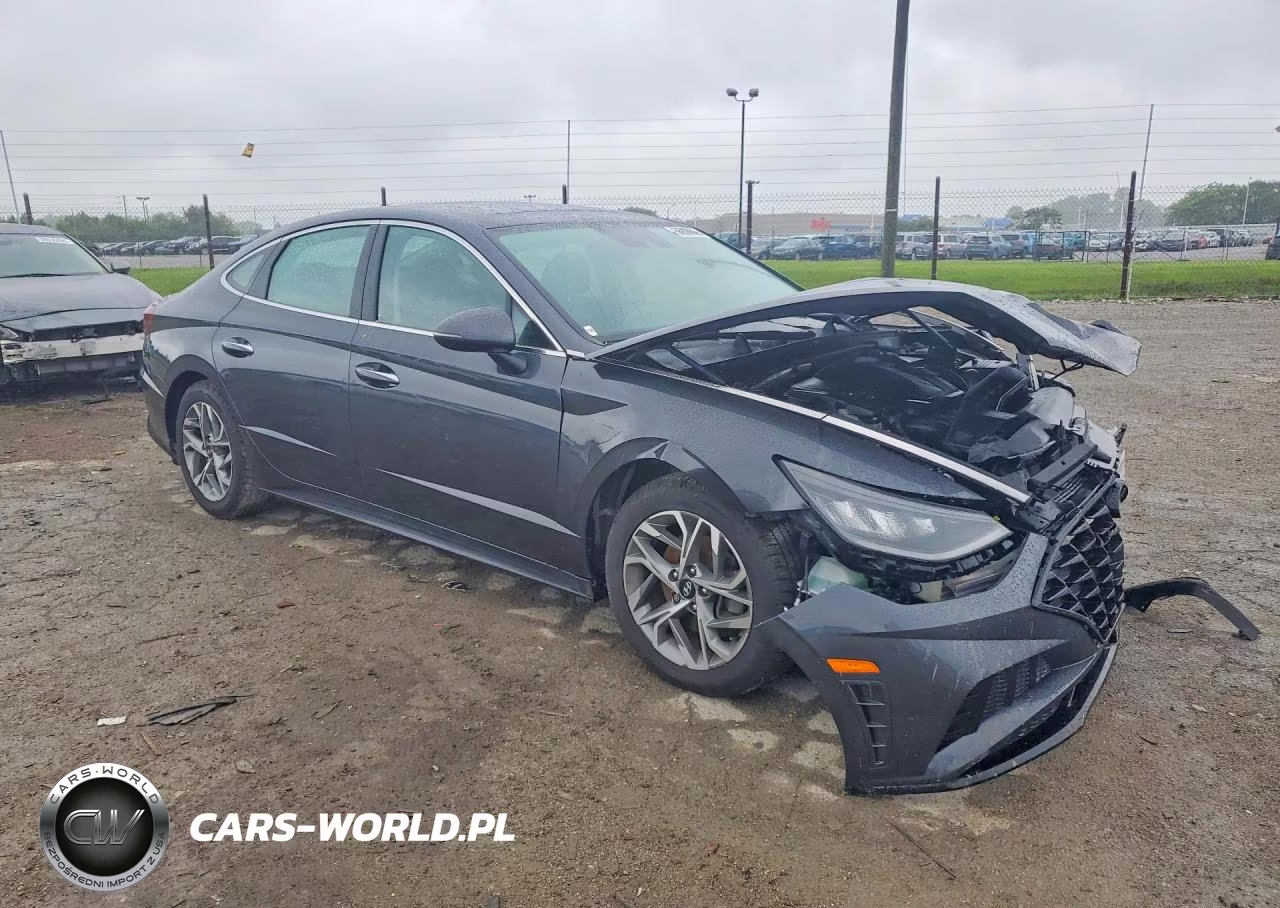 2021 Hyundai Sonata Sel VIN:5NPEF4JA0MH086597 - 4