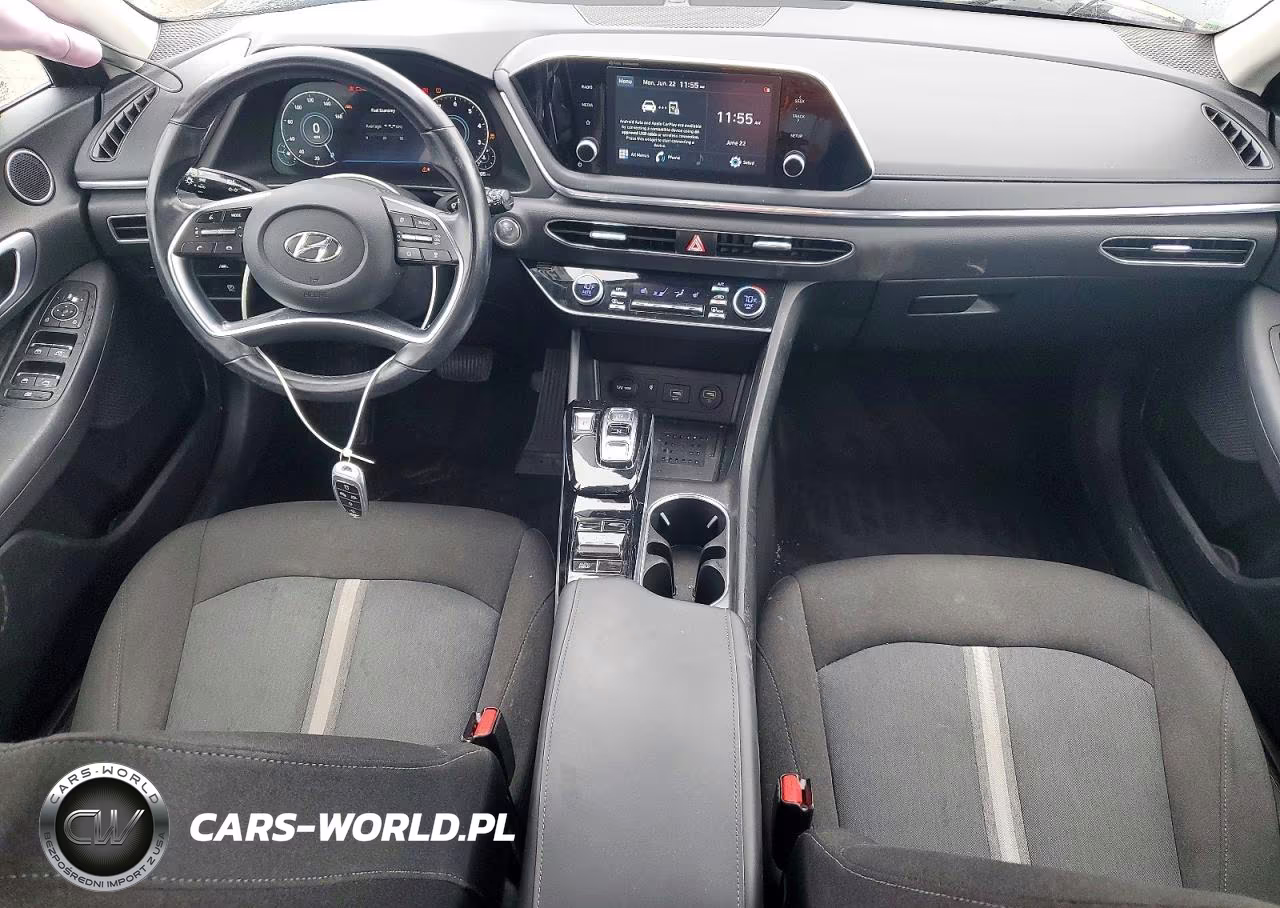 2021 Hyundai Sonata Sel VIN:5NPEF4JA0MH086597 - 8