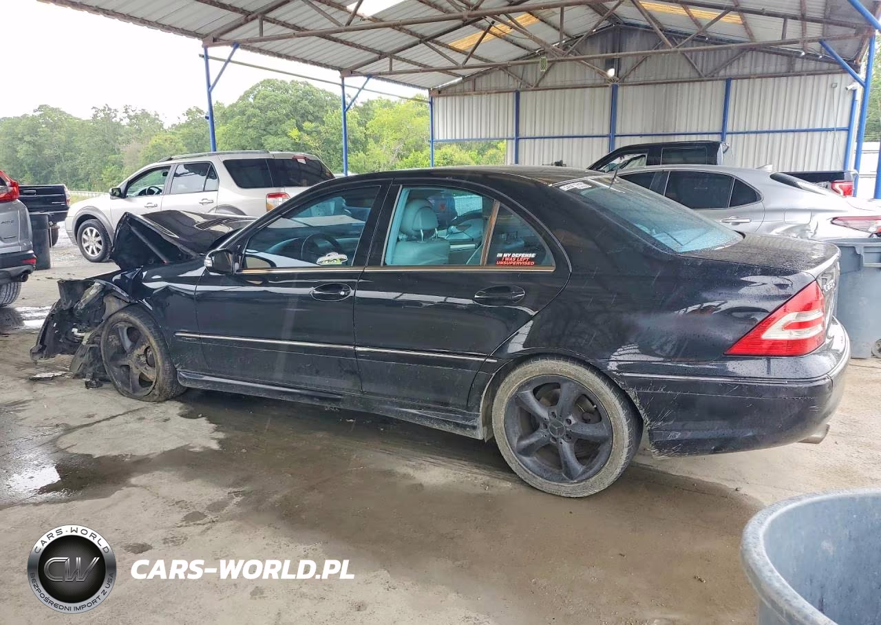 2005 Mercedes-Benz C 230K Sport Sedan VIN:WDBRF40J55F704381 - 2