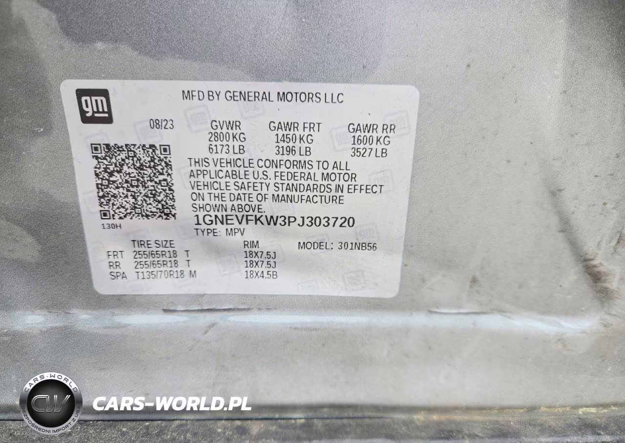 2023 Chevrolet Traverse Ls VIN:1GNEVFKW3PJ303720 - 13