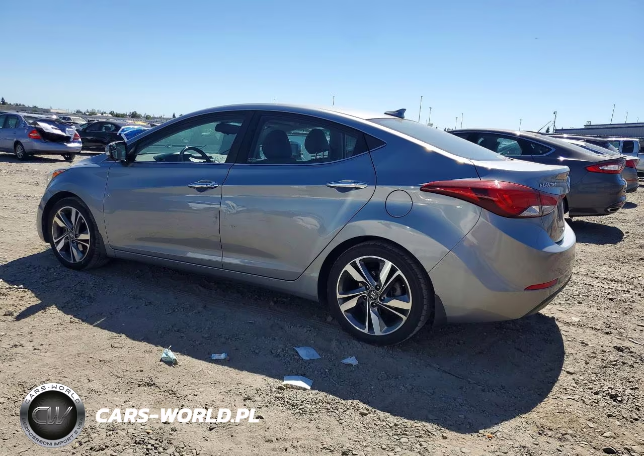 2015 Hyundai Elantra Limited VIN:KMHDH4AE2FU453142 - 2