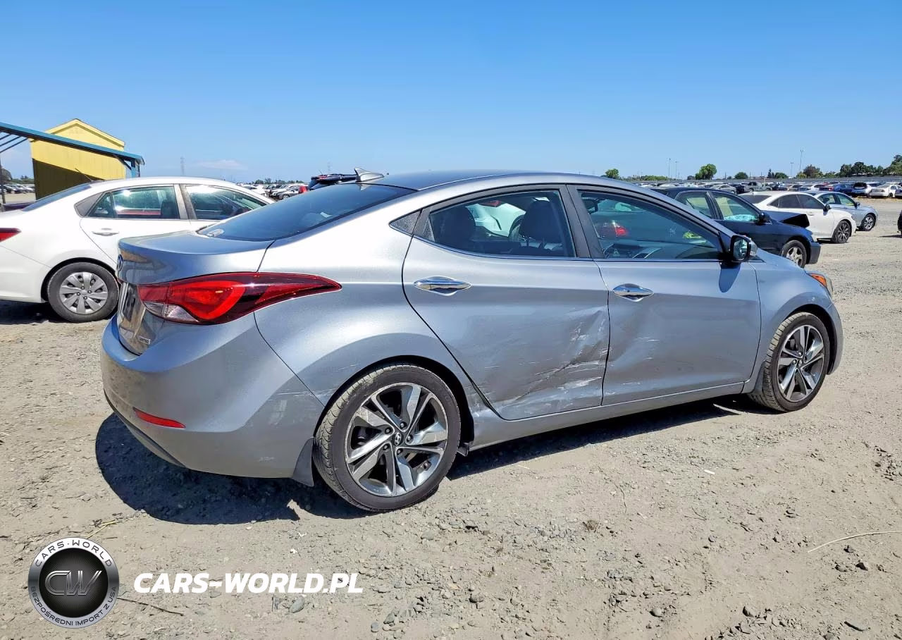 2015 Hyundai Elantra Limited VIN:KMHDH4AE2FU453142 - 3