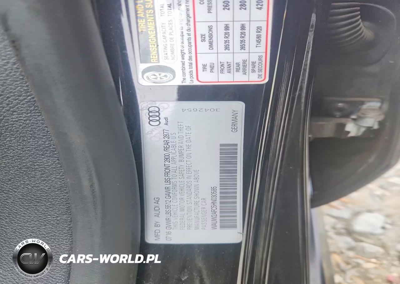 2017 Audi A7 Premium Plus VIN:WAUW2AFC5HN030585 - 12