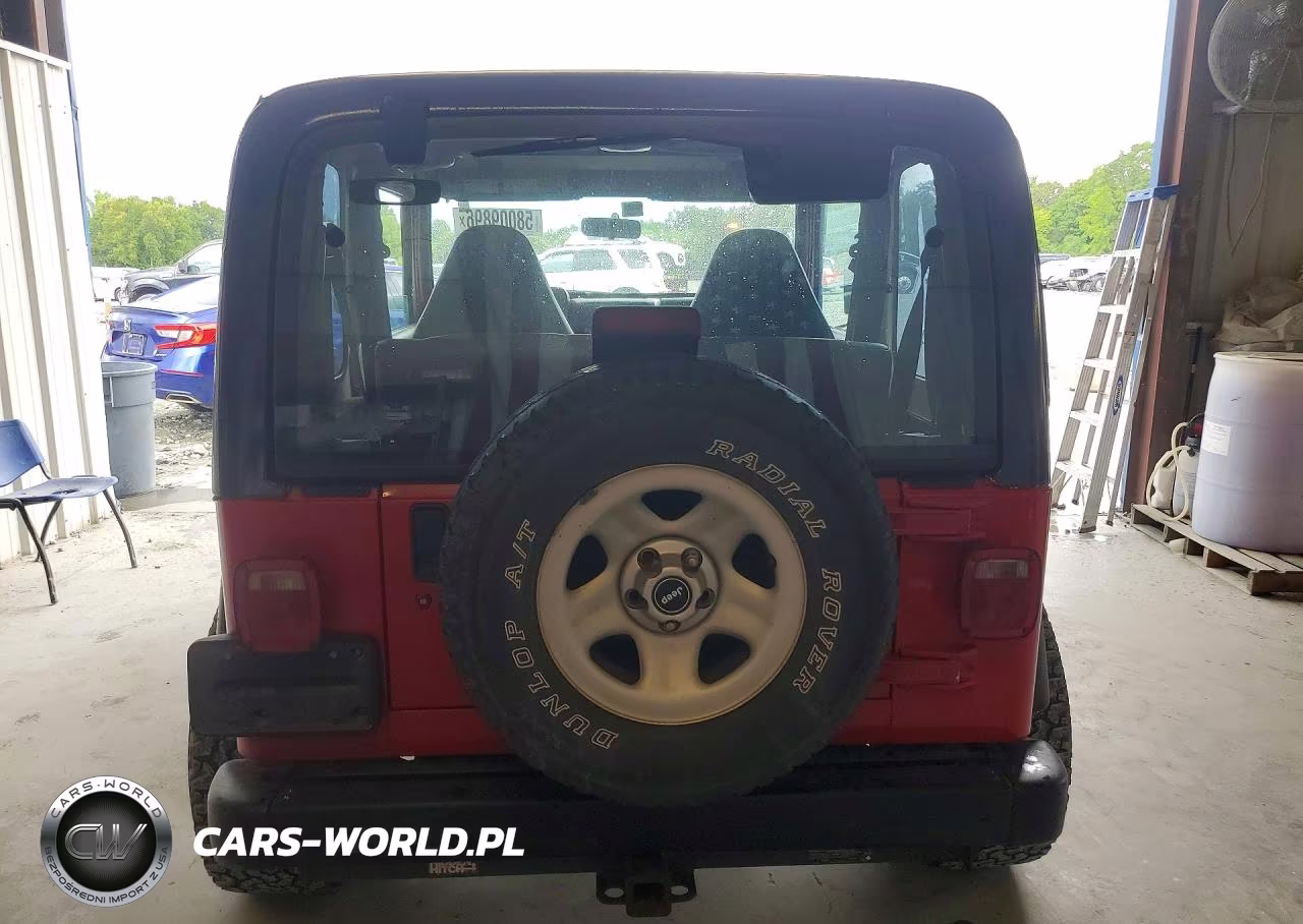 2000 Jeep Wrangler - Tj Se VIN:1J4FA29P6YP735131 - 6
