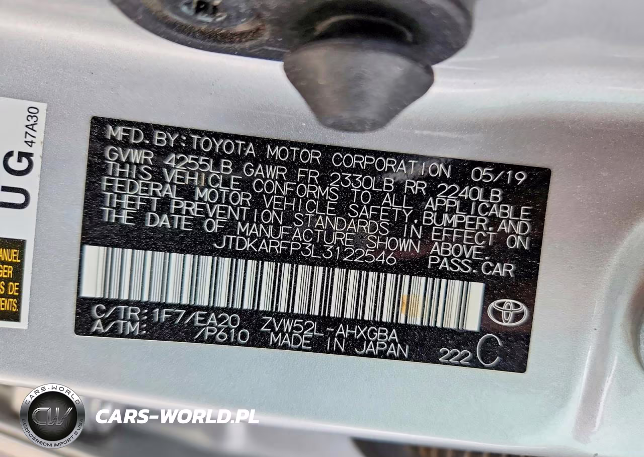 2020 Toyota Prius Prime Limited VIN:JTDKARFP3L3122546 - 12