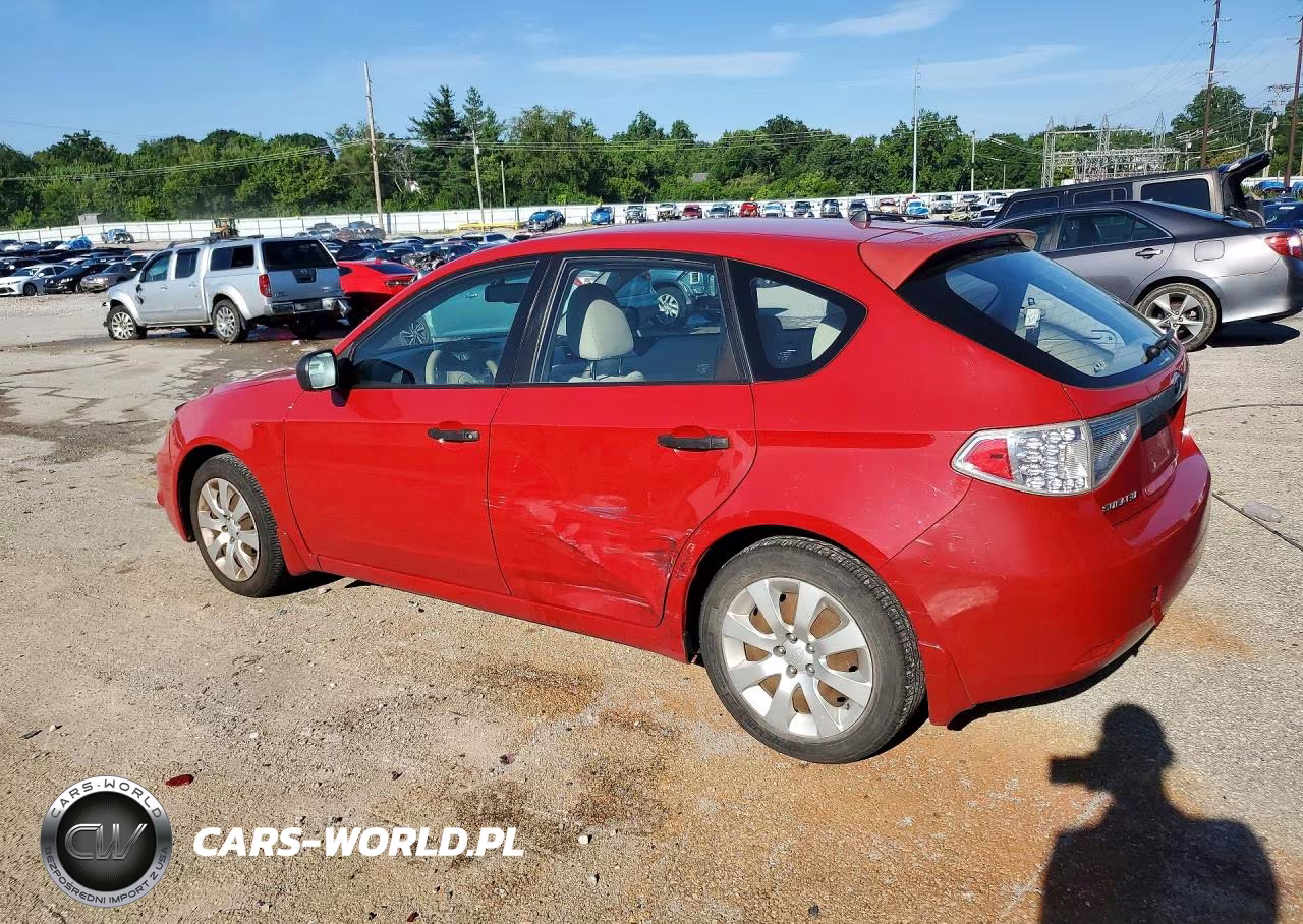 2008 Subaru Impreza 2.5I VIN:JF1GH61698H805074 - 2
