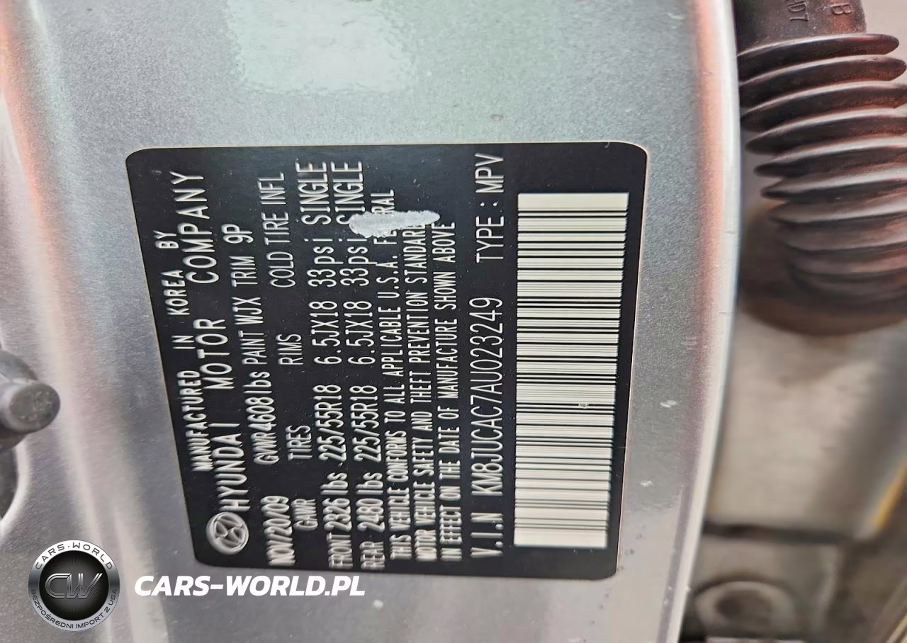 2010 Hyundai Tucson Limited VIN:KM8JUCAC7AU023249 - 13