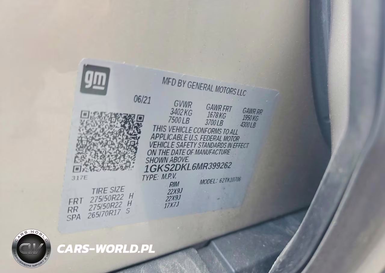 2021 GMC Yukon Denali VIN:1GKS2DKL6MR399262 - 13
