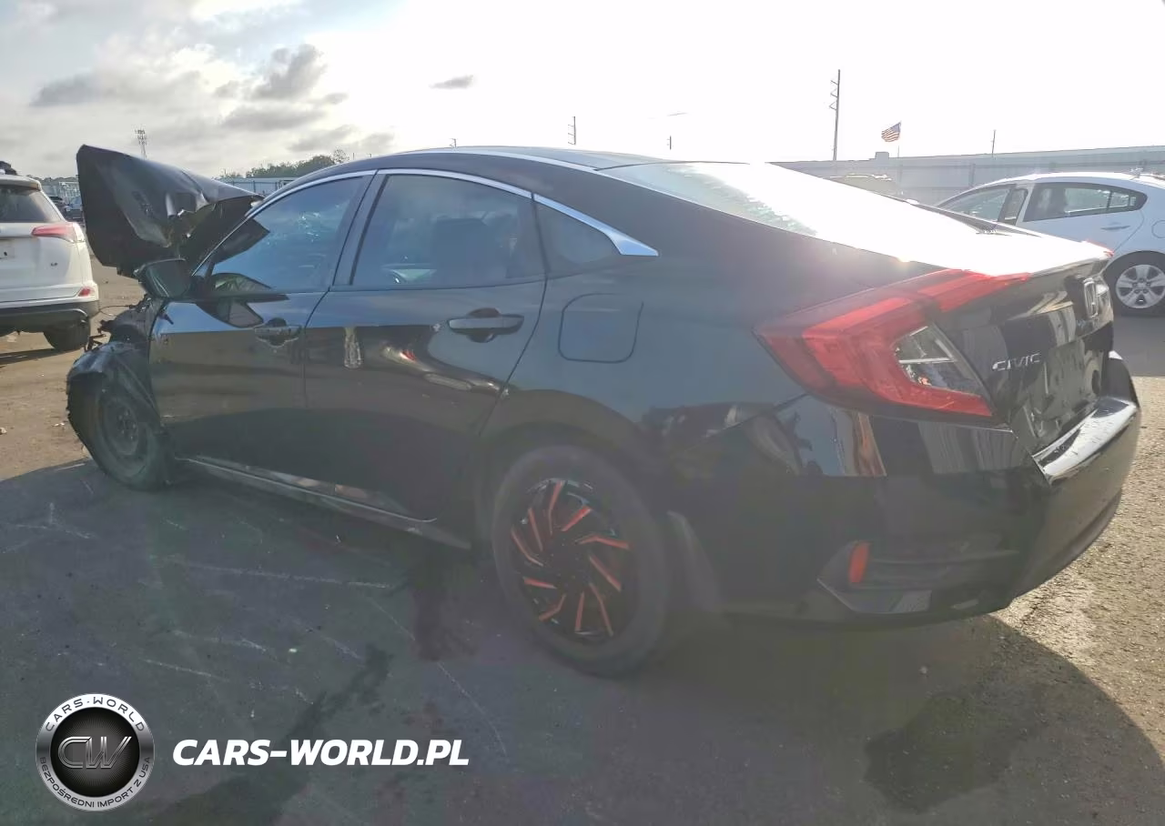 2016 Honda Civic Lx VIN:19XFC2F54GE015280 - 2