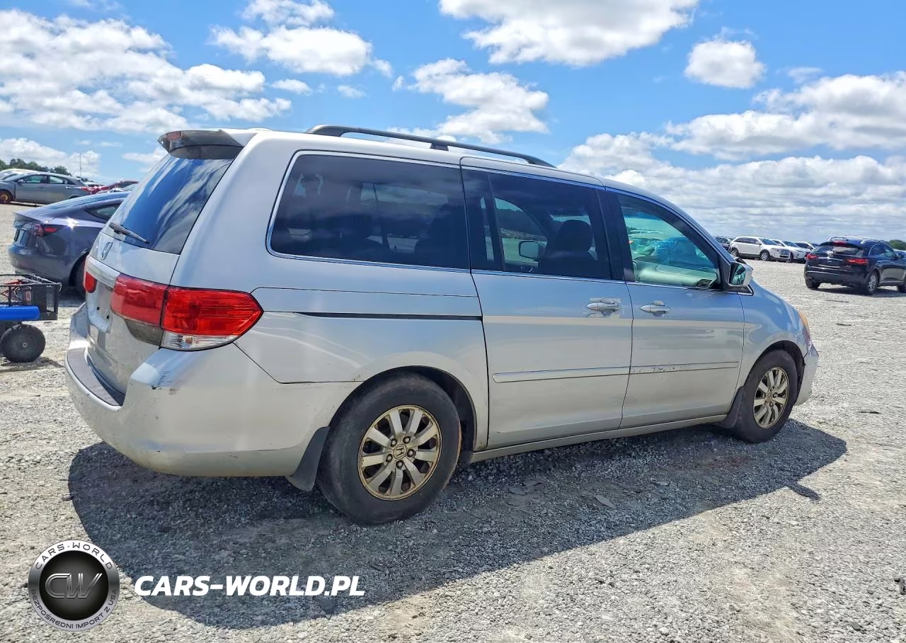 2010 Honda Odyssey Exl VIN:5FNRL3H65AB089656 - 3