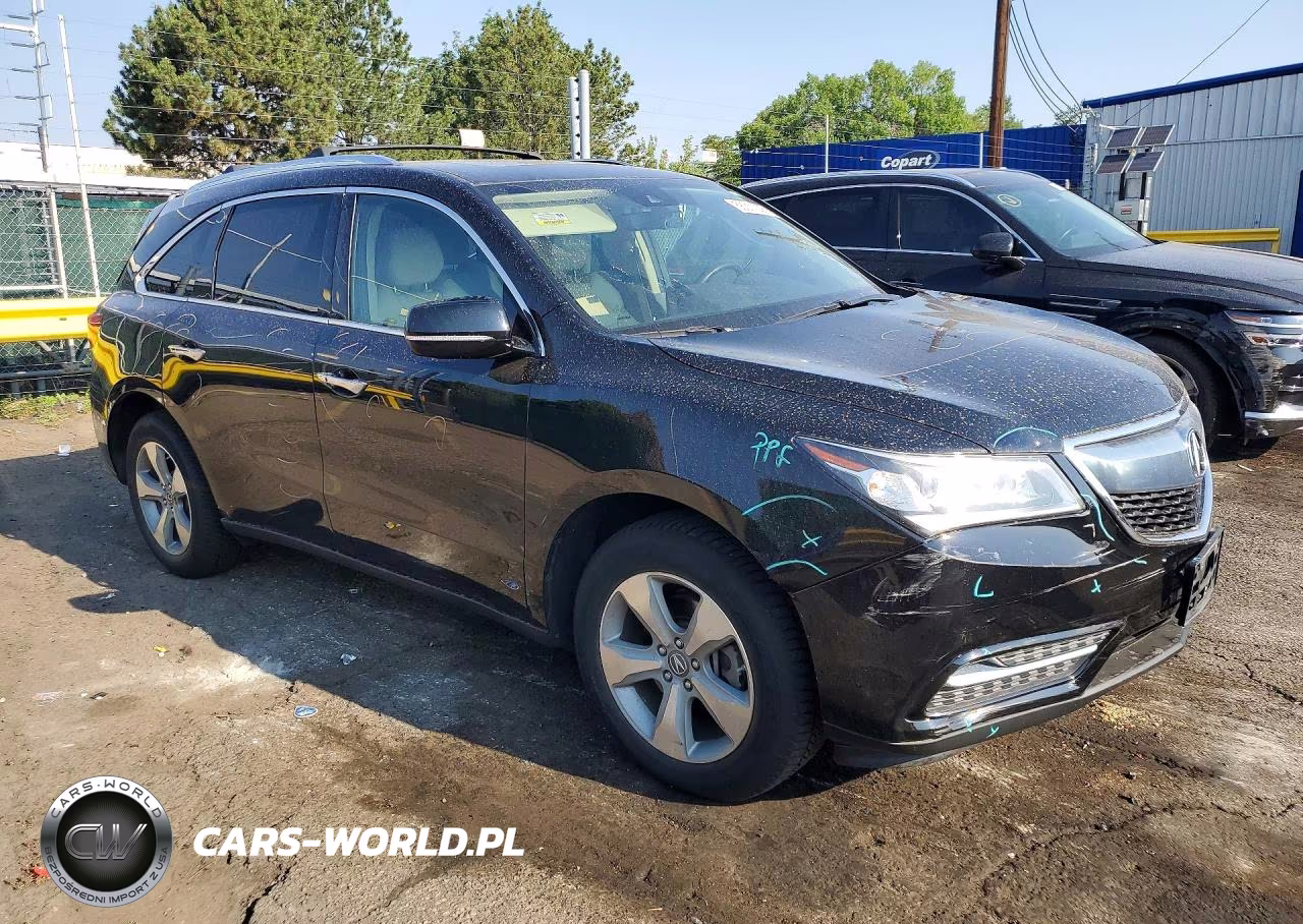 2016 Acura Mdx VIN:5FRYD4H2XGB034512 - 4