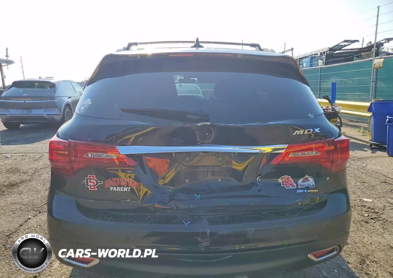 2016 Acura Mdx VIN:5FRYD4H2XGB034512 - 6