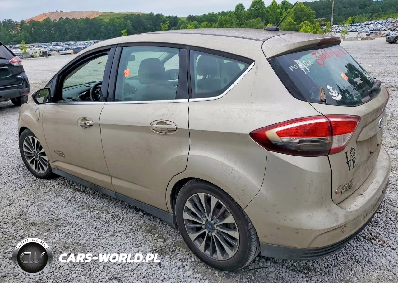 2017 Ford C-Max Titanium VIN:1FADP5FU1HL101956 - 2