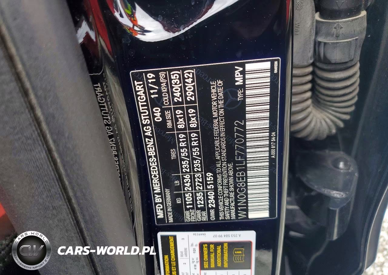 2020 Mercedes-Benz Glc 300 4Matic VIN:W1N0G8EB1LF770772 - 13