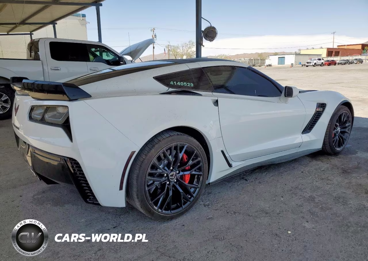 2015 Chevrolet Corvette Z06 3Lz VIN:1G1YU2D62F5605787 - 3