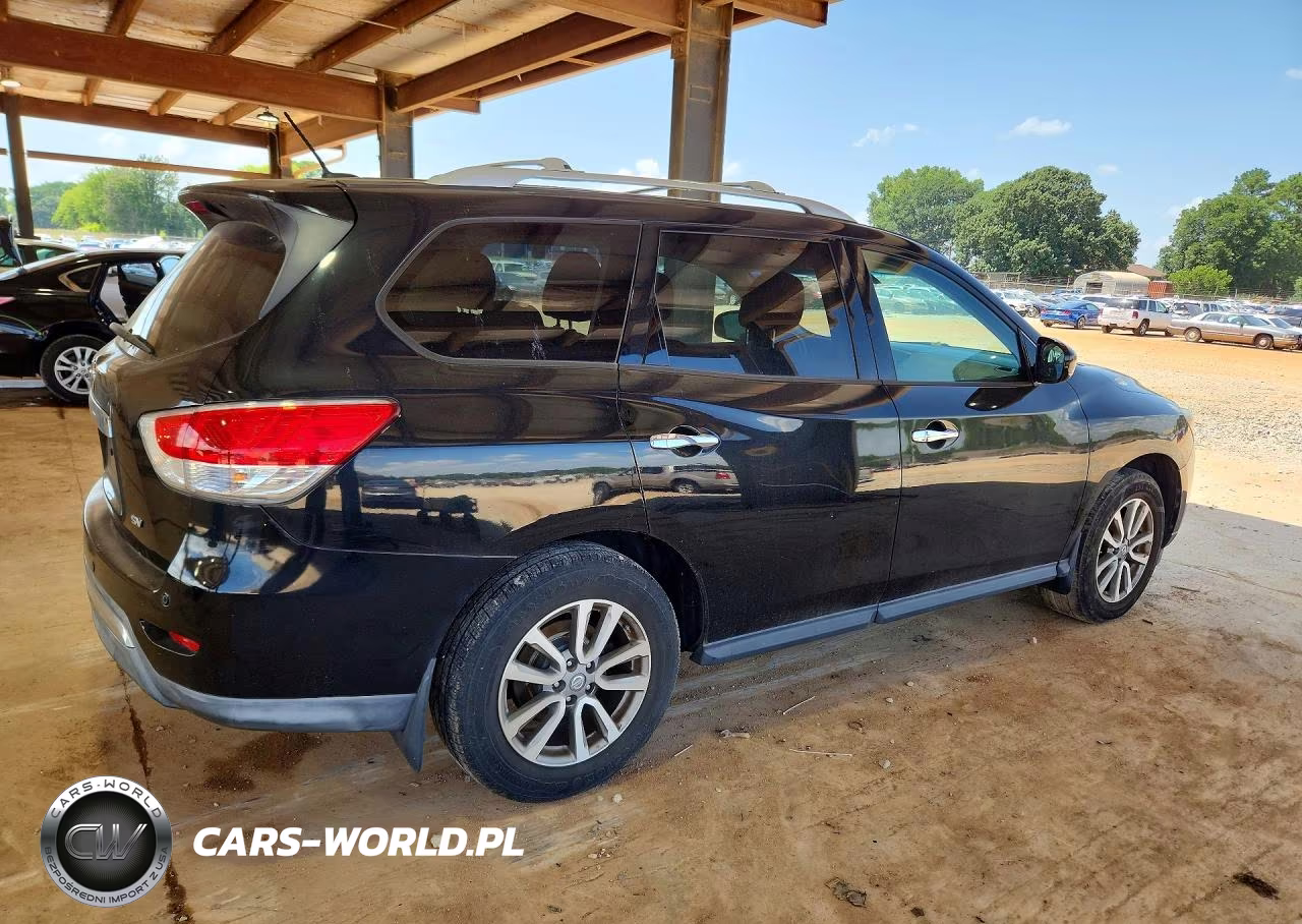 2014 Nissan Pathfinder Sv VIN:5N1AR2MN4EC724349 - 3