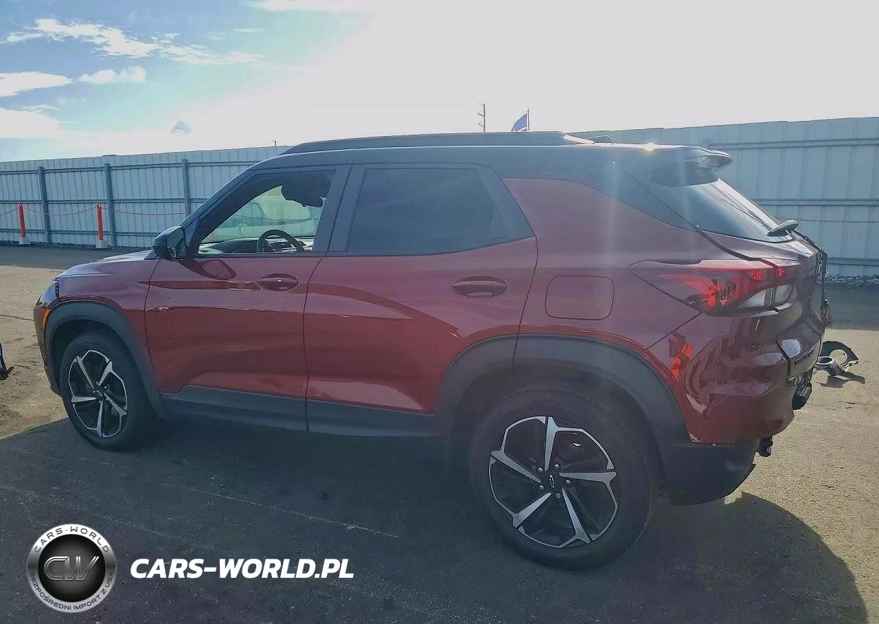 2022 Chevrolet Trailblazer Rs VIN:KL79MTSL6NB053346 - 2