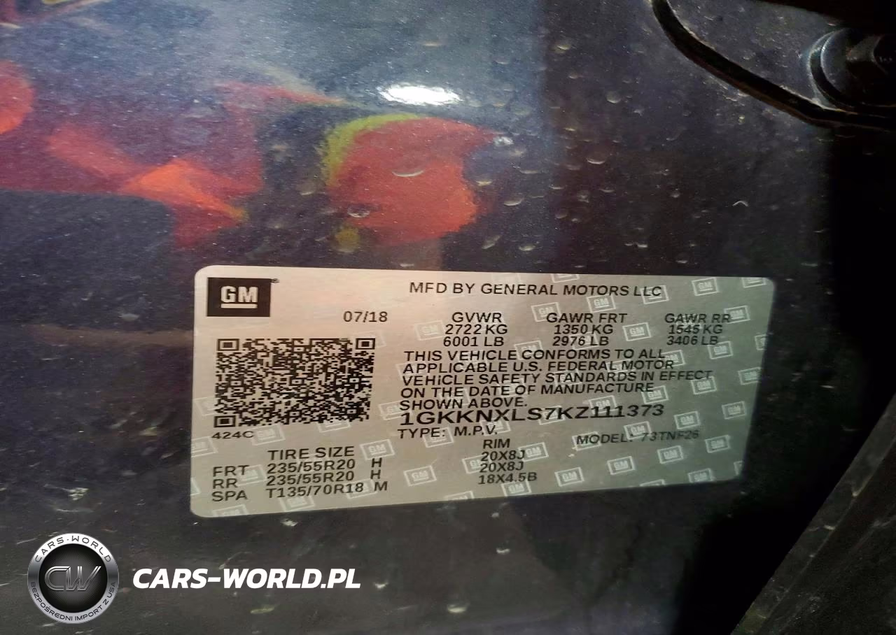 2019 GMC Acadia Denali VIN:1GKKNXLS7KZ111373 - 13