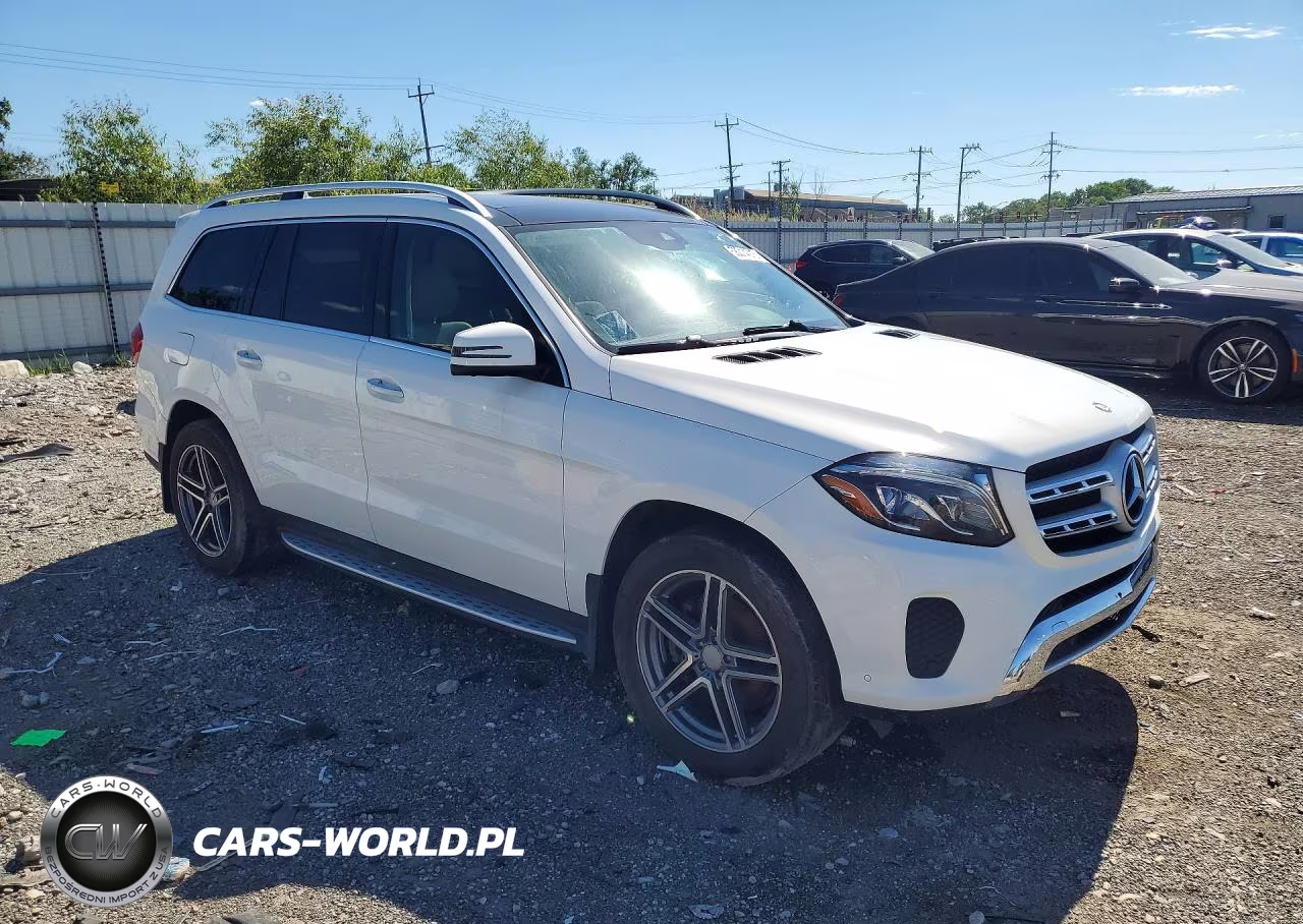 2017 Mercedes-Benz Gls 450 4Matic VIN:4JGDF6EE7HA789269 - 4