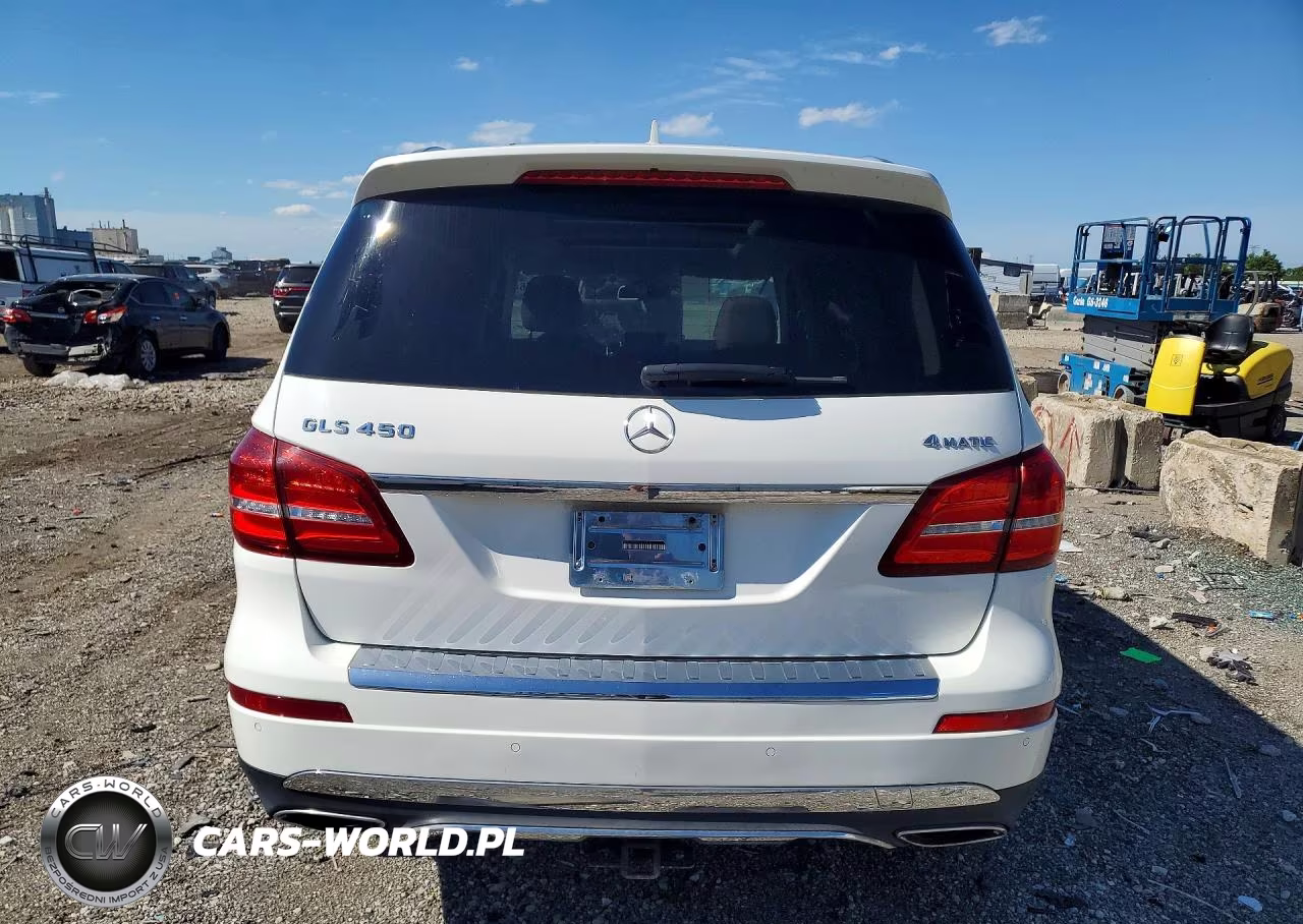 2017 Mercedes-Benz Gls 450 4Matic VIN:4JGDF6EE7HA789269 - 6