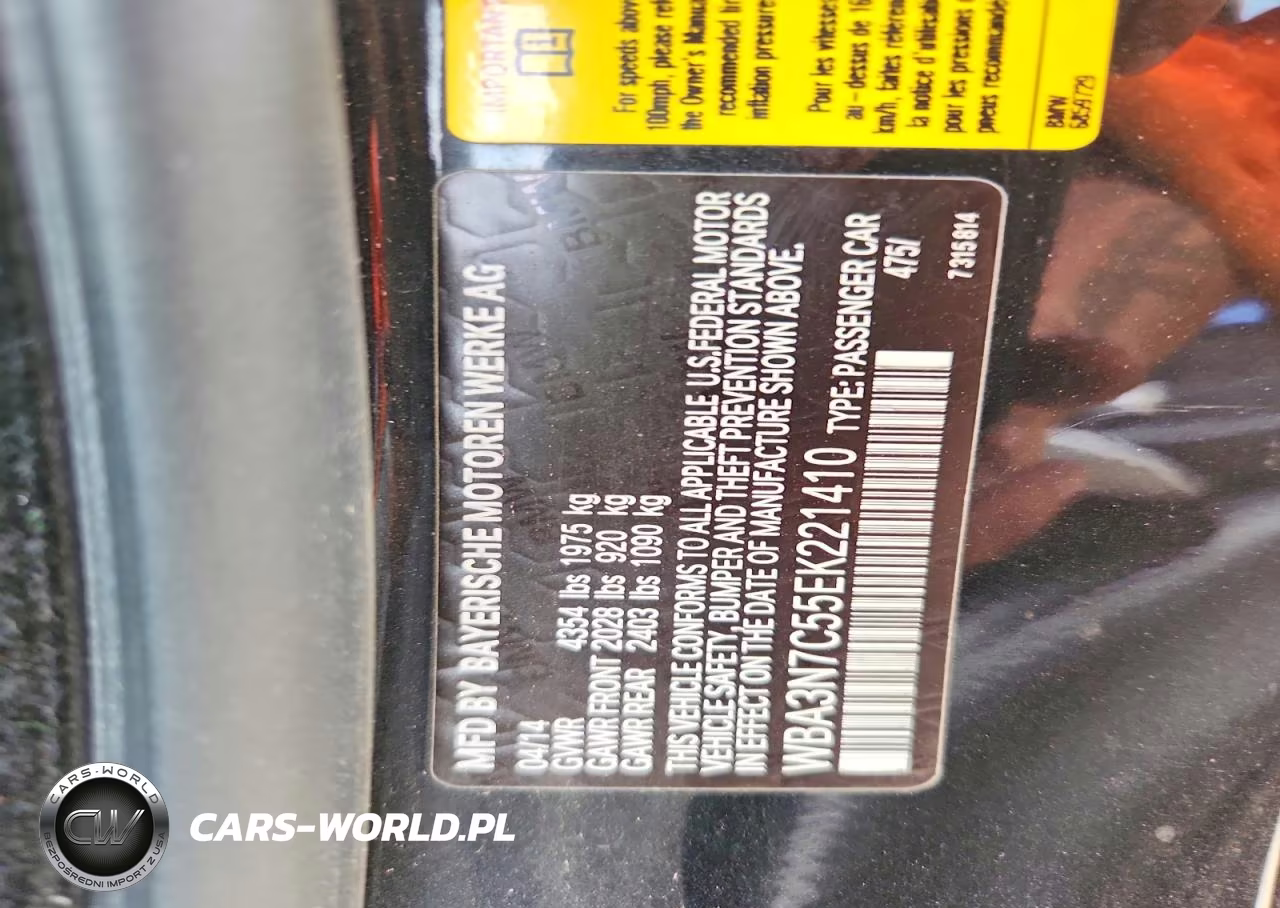2014 BMW 428 I VIN:WBA3N7C55EK221410 - 13