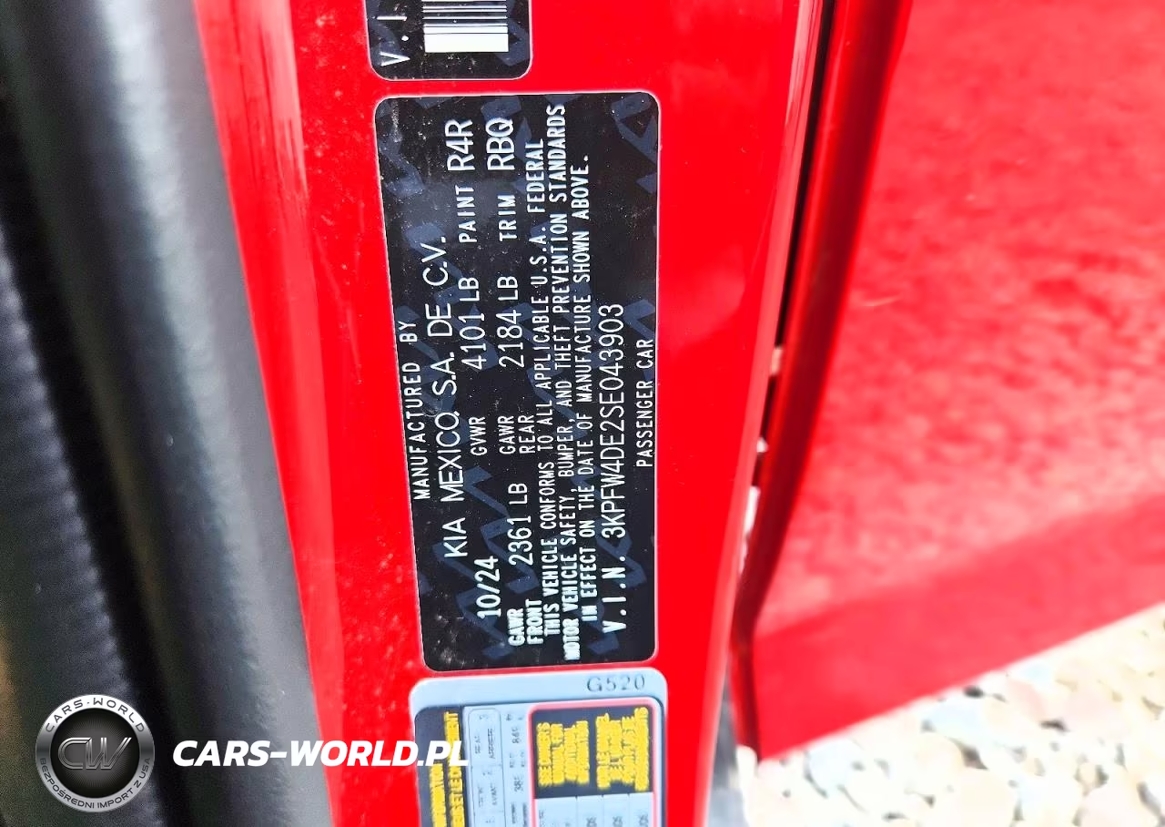 2025 Kia K4 Gt Line VIN:3KPFW4DE2SE043903 - 12