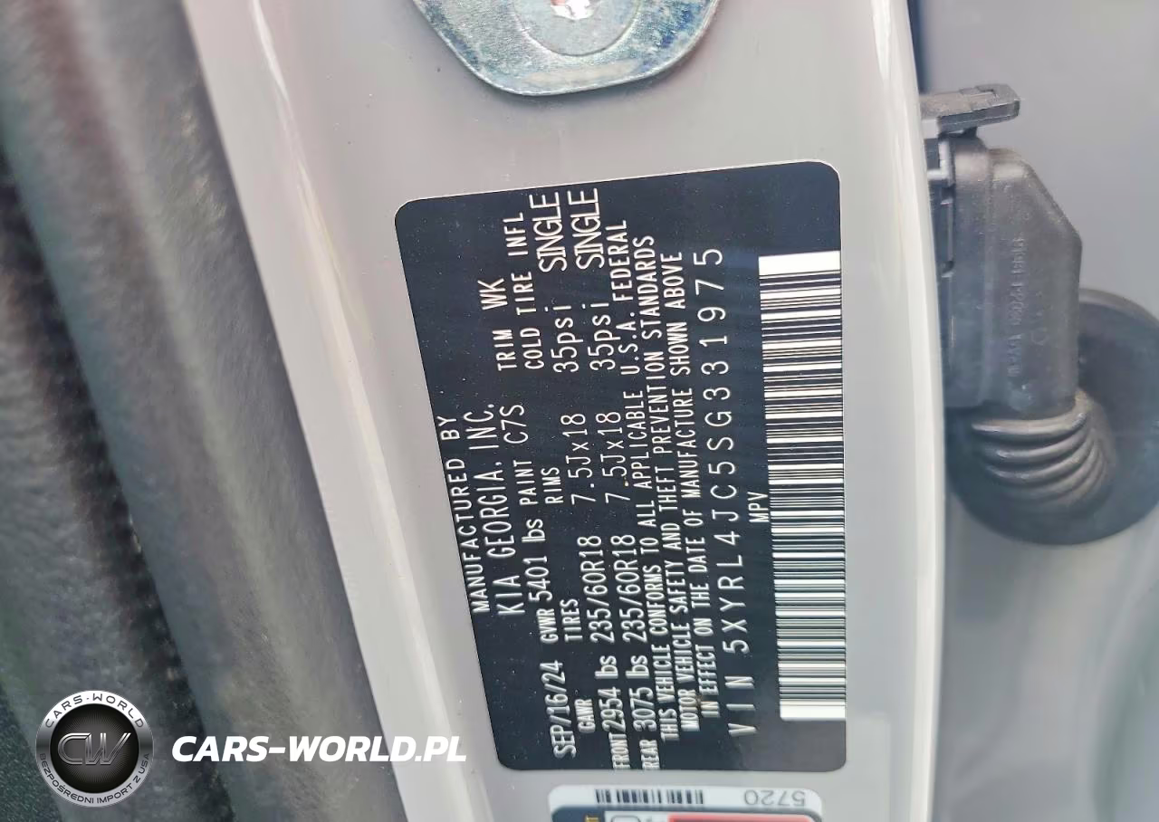 2025 Kia Sorento S VIN:5XYRL4JC5SG331975 - 13