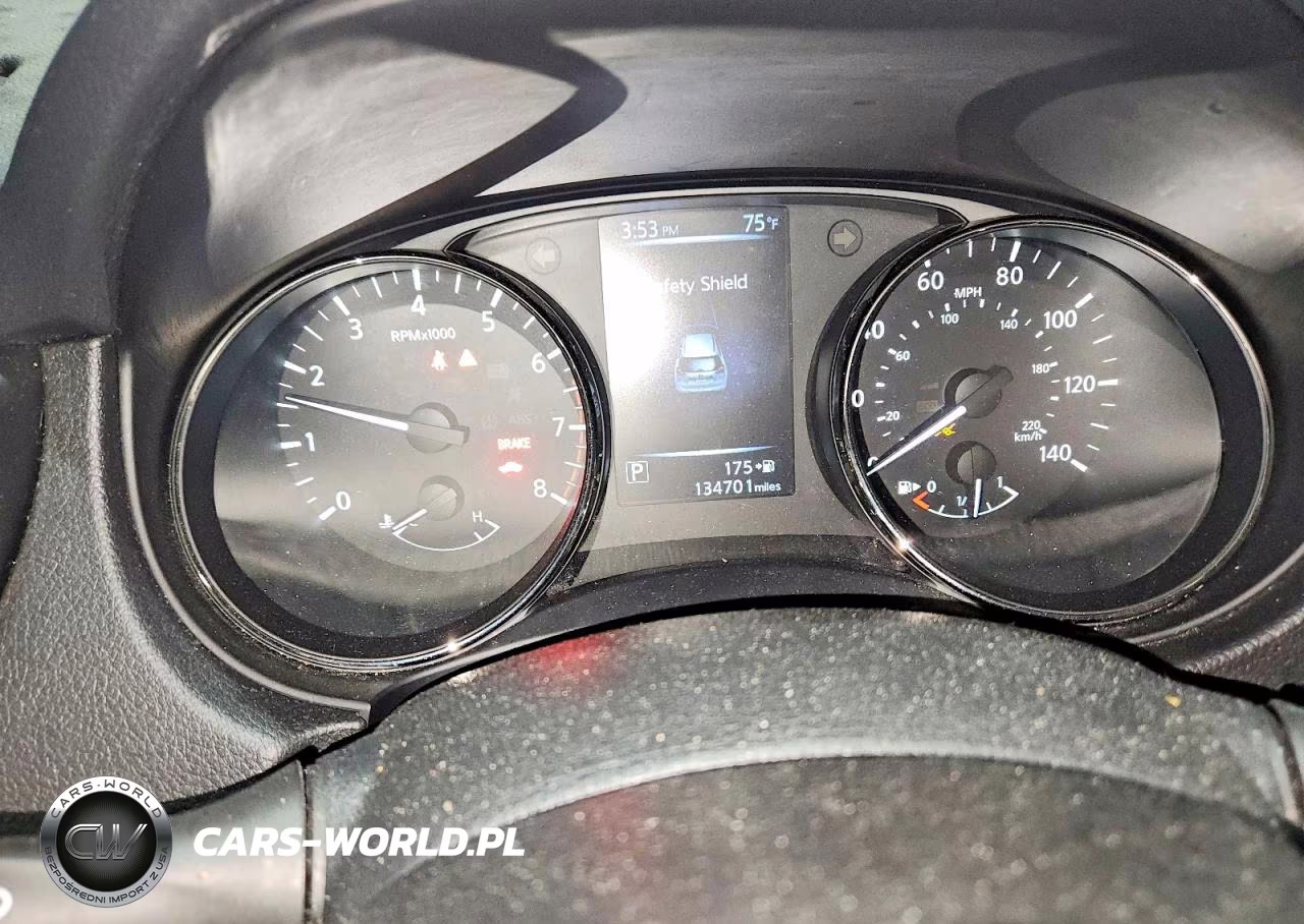 2017 Nissan Rogue Sv VIN:KNMAT2MT0HP613377 - 9