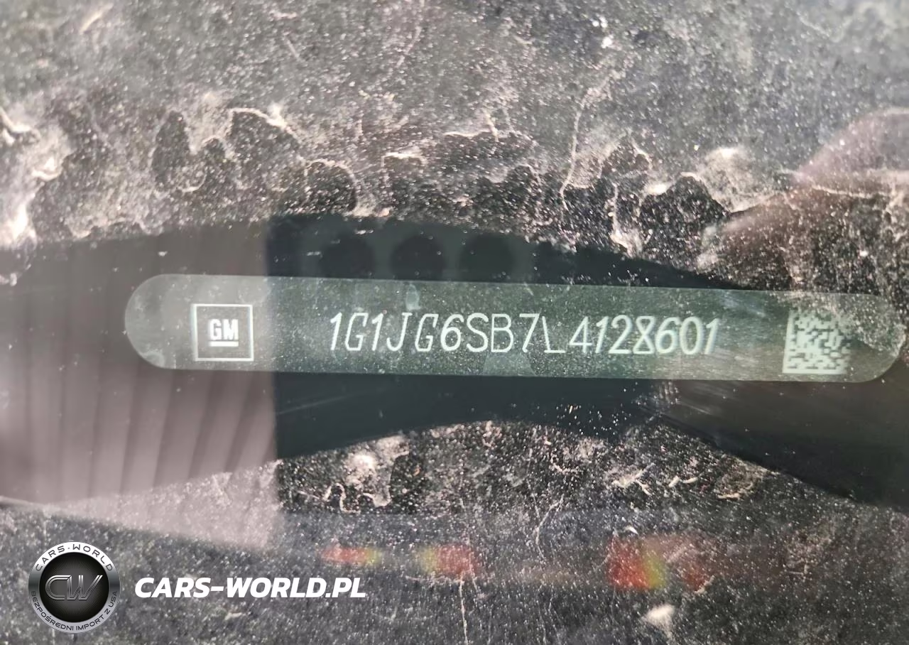 2020 Chevrolet Sonic VIN:1G1JG6SB7L4128601 - 13