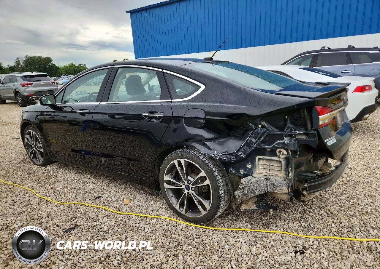 2018 Ford Fusion Titanium VIN:3FA6P0K92JR176718 - 2