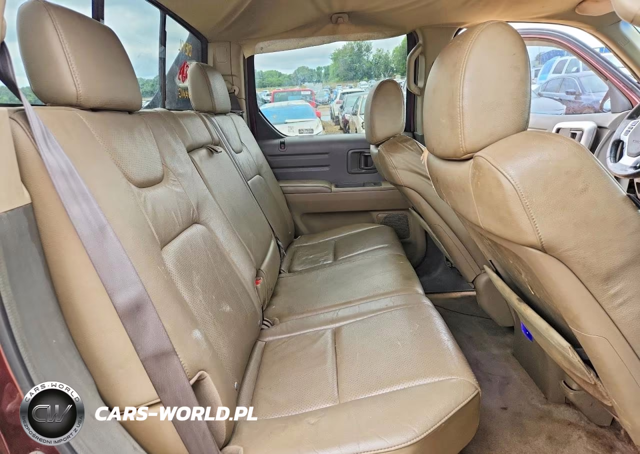 2008 Honda Ridgeline Rtl VIN:2HJYK165X8H502104 - 10