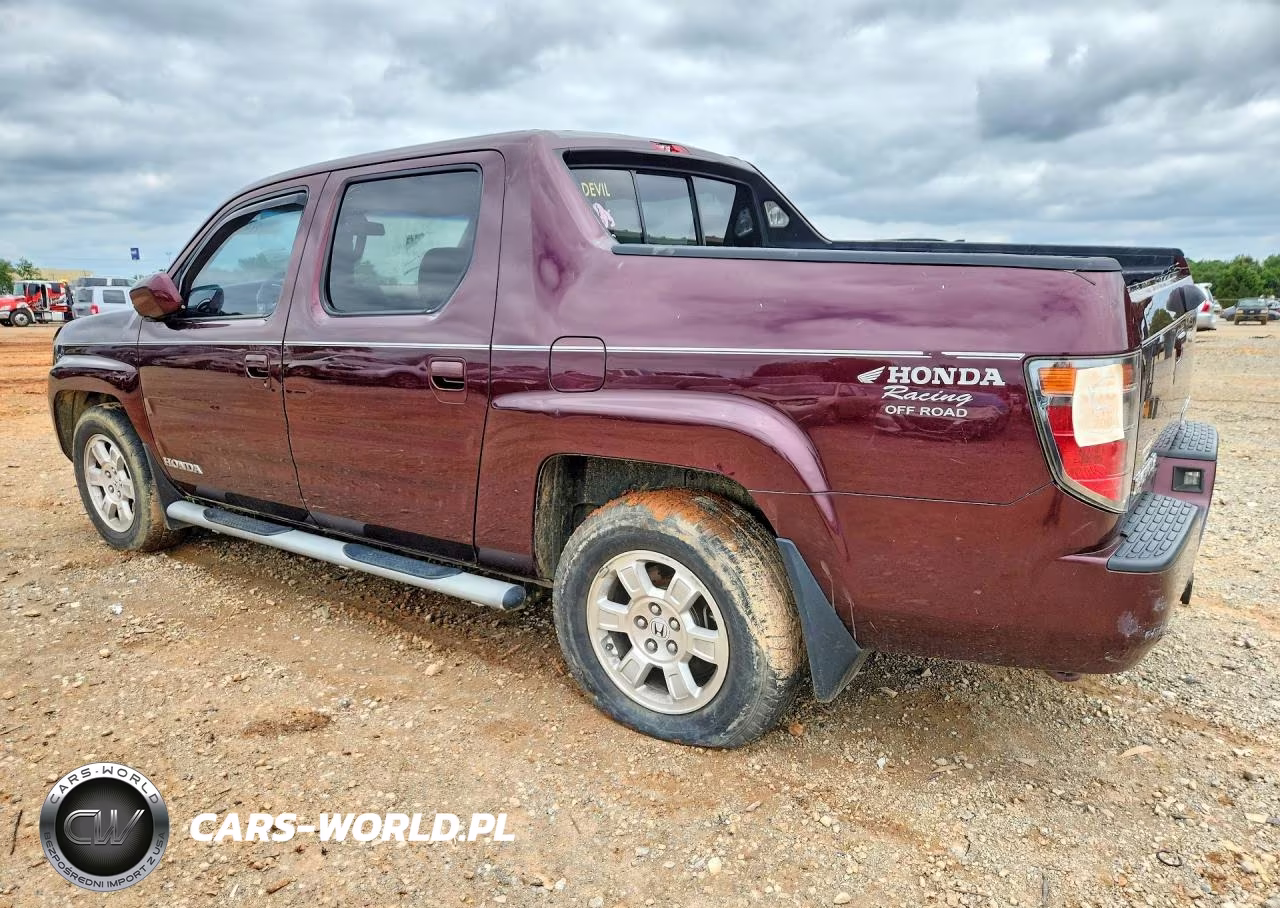 2008 Honda Ridgeline Rtl VIN:2HJYK165X8H502104 - 2