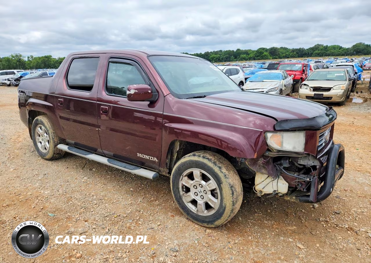 2008 Honda Ridgeline Rtl VIN:2HJYK165X8H502104 - 4