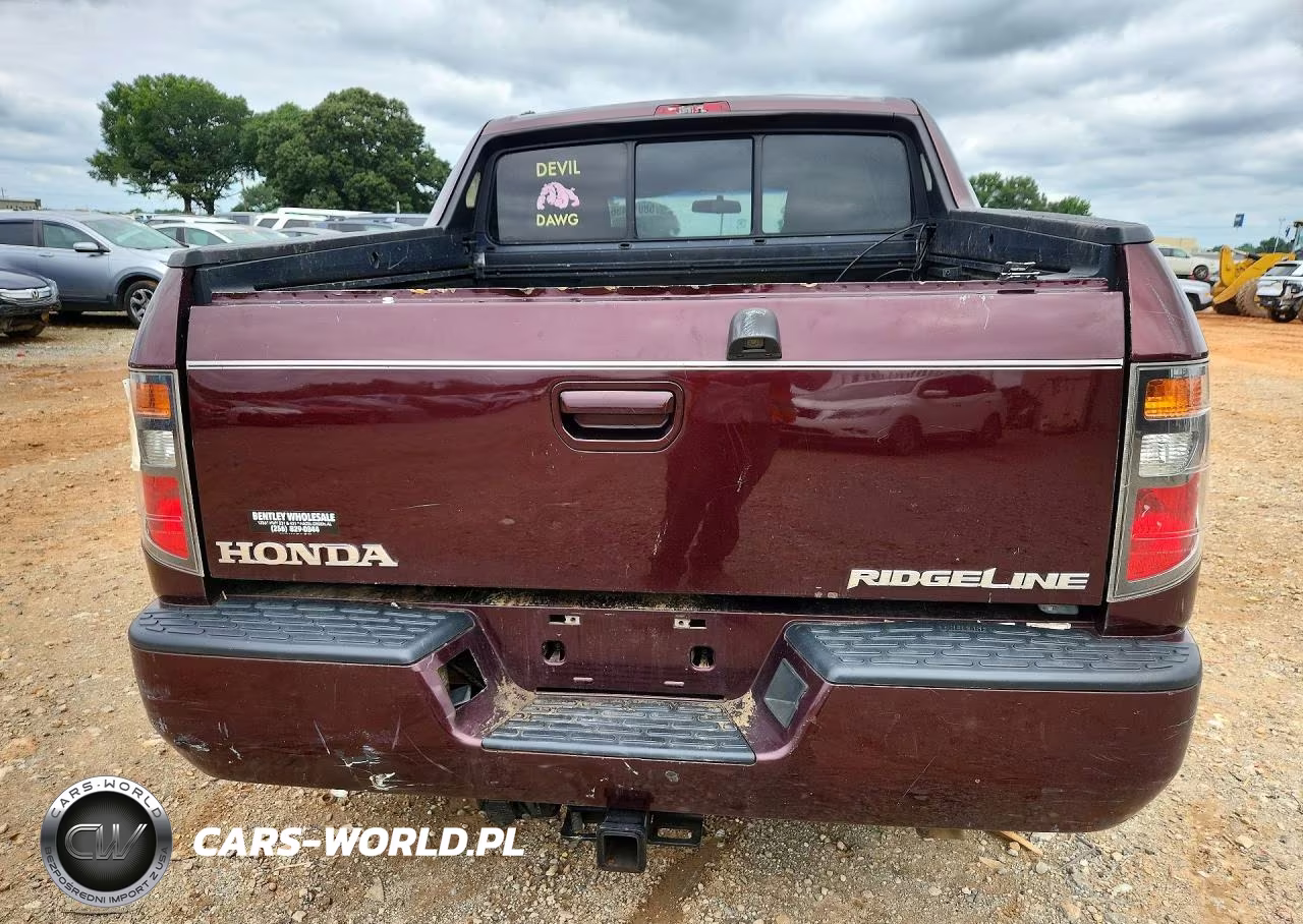 2008 Honda Ridgeline Rtl VIN:2HJYK165X8H502104 - 6