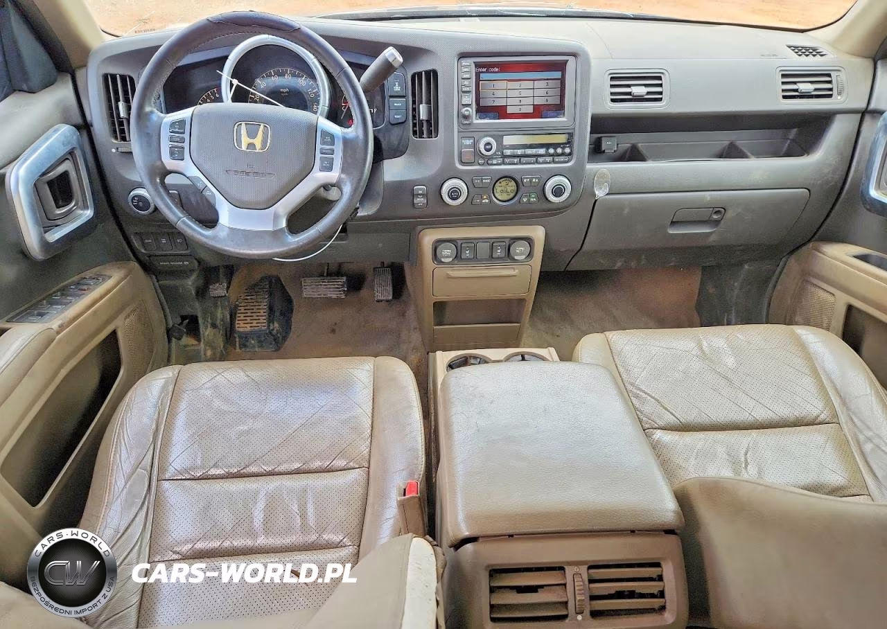 2008 Honda Ridgeline Rtl VIN:2HJYK165X8H502104 - 8