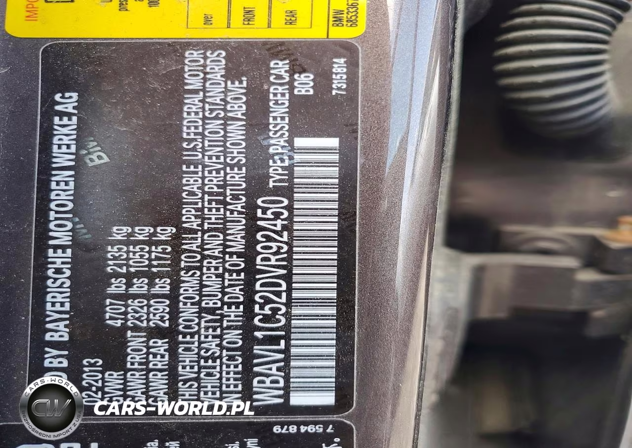 2013 BMW X1 xDrive28I VIN:WBAVL1C52DVR92450 - 13