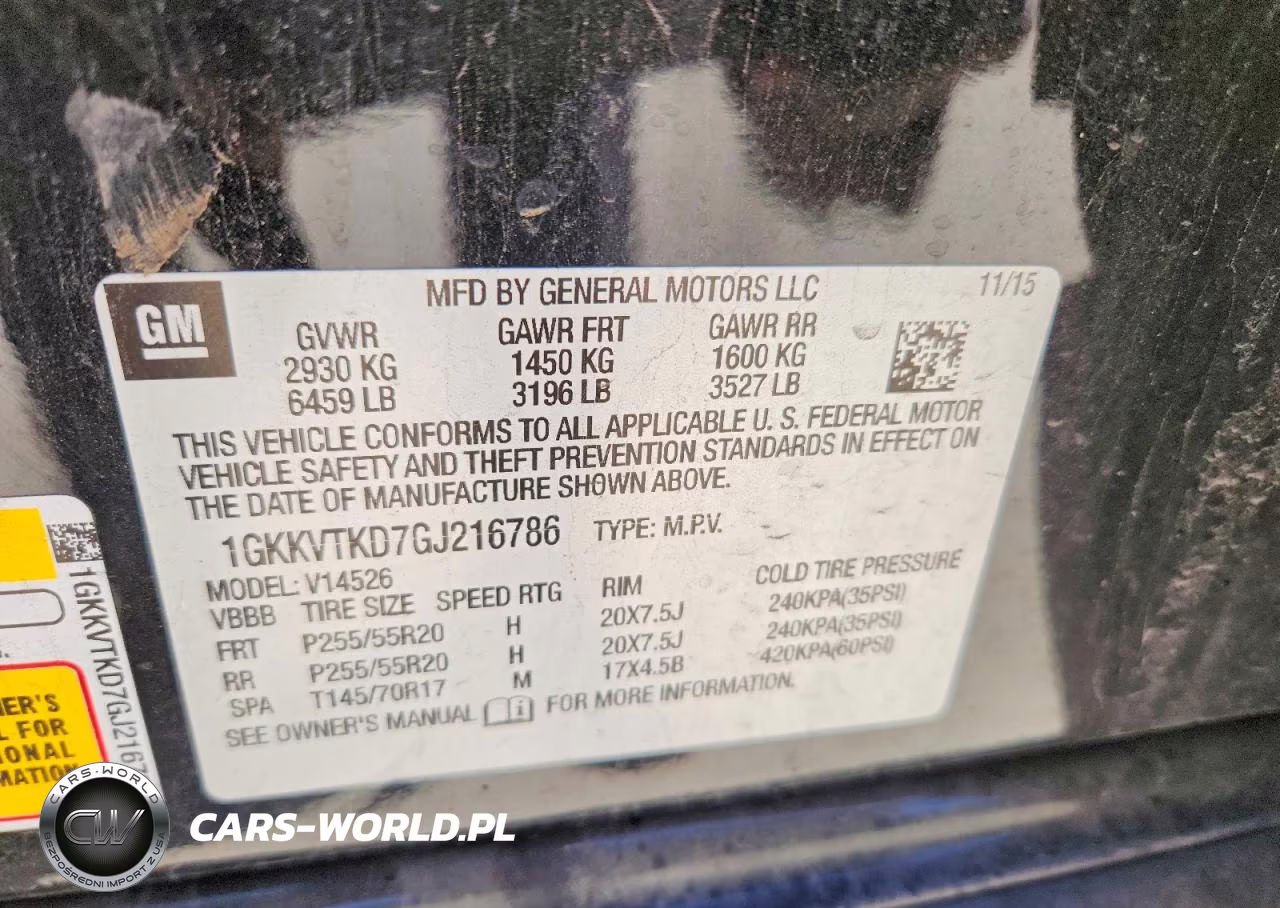 2016 GMC Acadia Denali VIN:1GKKVTKD7GJ216786 - 13