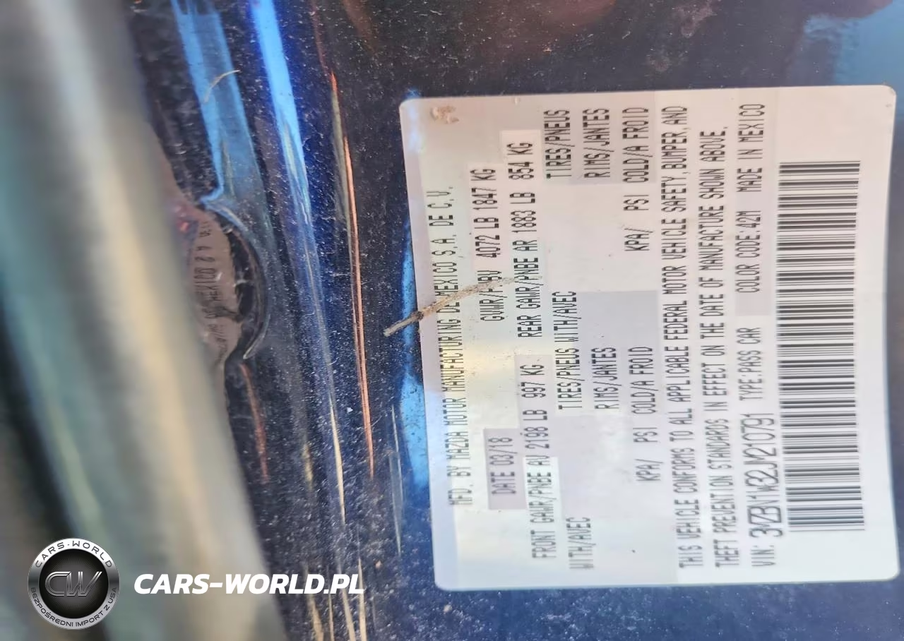 2018 Mazda 3 Grand Touring VIN:3MZBN1W32JM210791 - 12