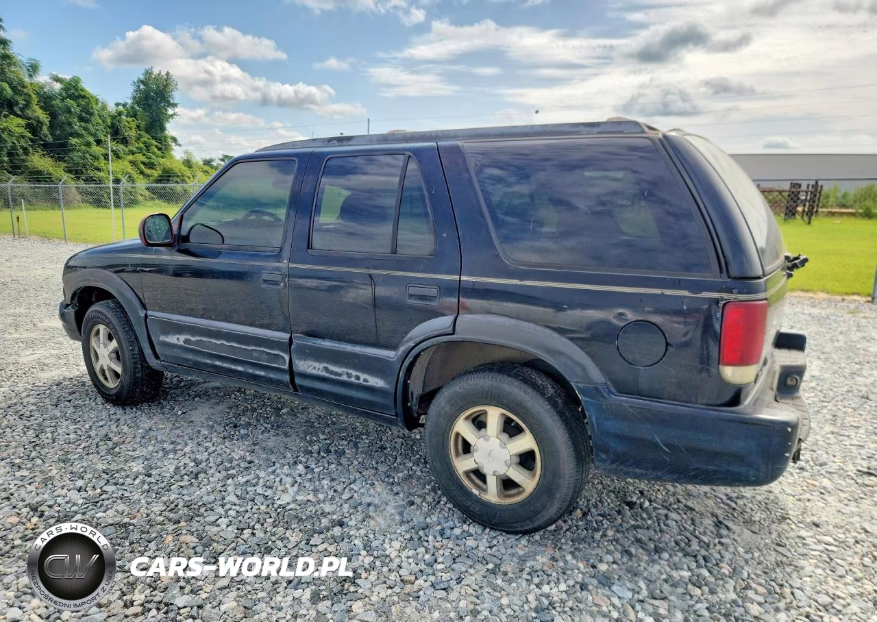 1998 Oldsmobile Bravada VIN:1GHDT13W0W2707072 - 2