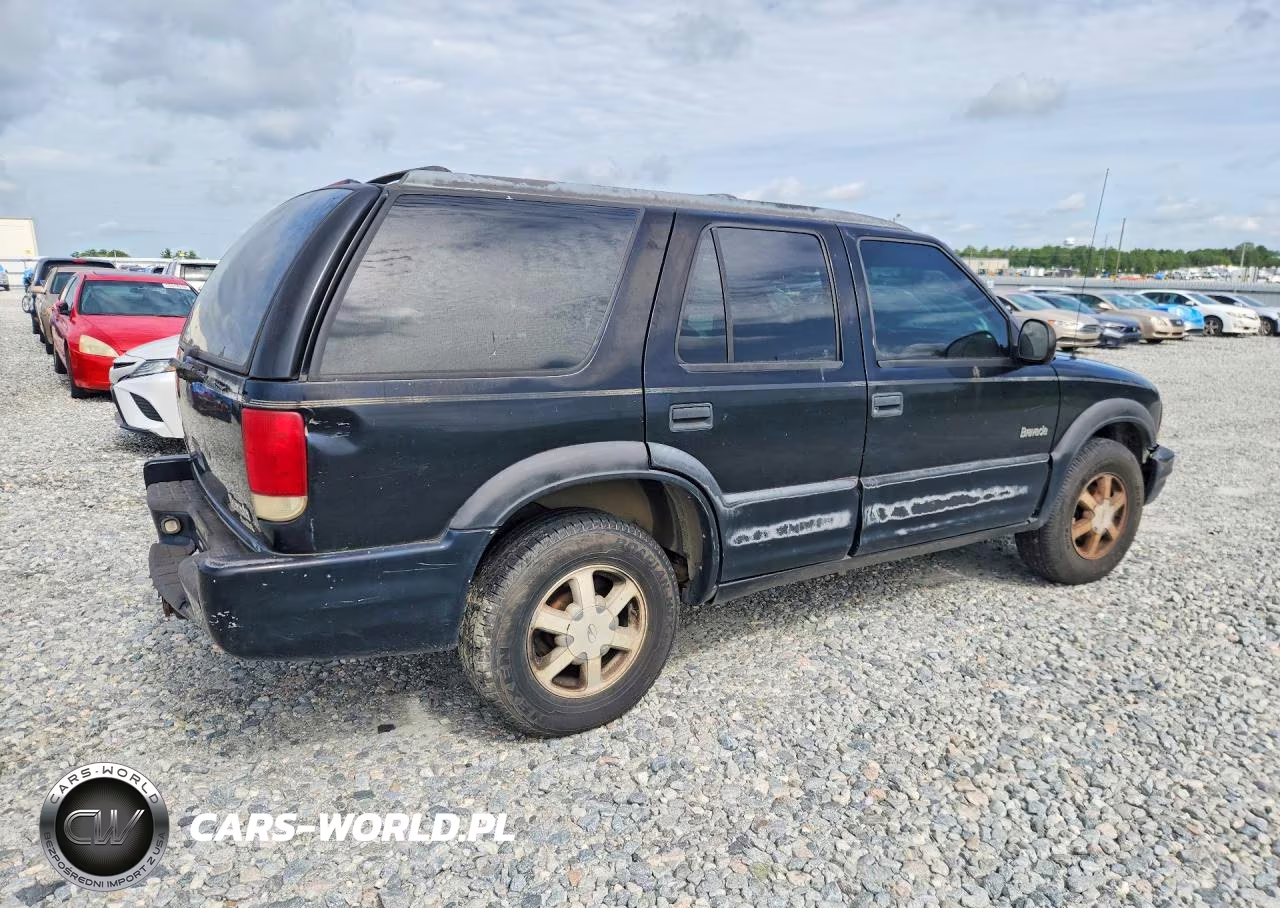 1998 Oldsmobile Bravada VIN:1GHDT13W0W2707072 - 3